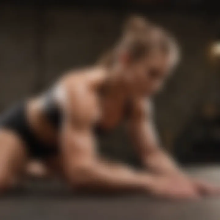 Visualization of stretching techniques for muscle relief