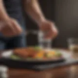 Conceptual illustration of fasting and metabolism