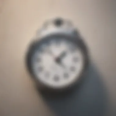 The Time Factor in Frequent Urination Illustration depicting a clock representing frequent bathroom visits