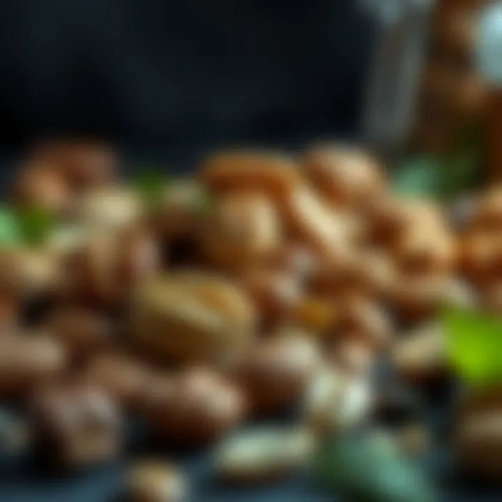 Nuts showcasing various types of dietary fats