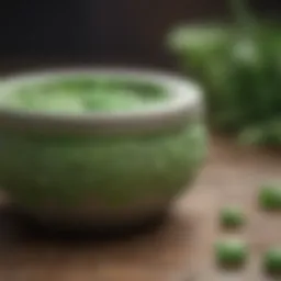Visual representation of green bowel movements in a medical context