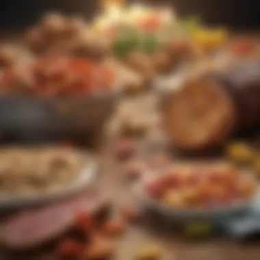 Dietary Options to Alleviate Heartburn Visual showing various dietary options that can alleviate heartburn