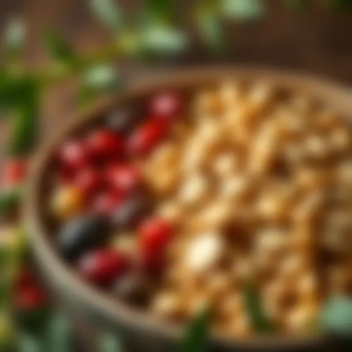 Fiber-Rich Assorted Beans Bowl of assorted beans rich in fiber