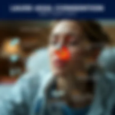 Infographic depicting common causes of nasal congestion
