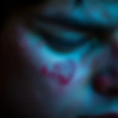 Irritated Skin at Night Close-up of irritated skin