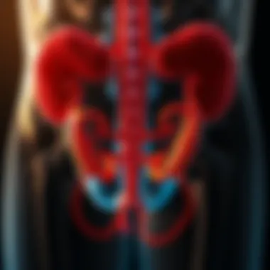 Understanding the Urinary System and Nocturia An anatomical illustration showing the urinary system and its functions.