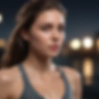 Infographic illustrating lifestyle modifications to alleviate excessive sweating at night