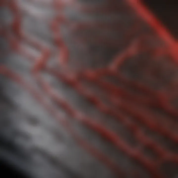 Visual representation of heart rhythm patterns