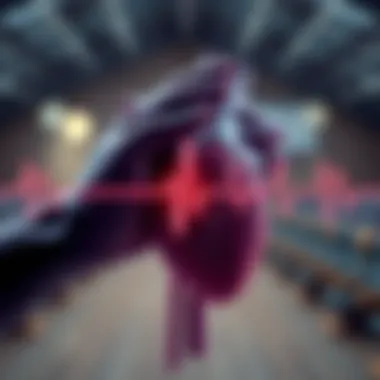 Factors Influencing Heart Health Illustration depicting factors influencing heart health.