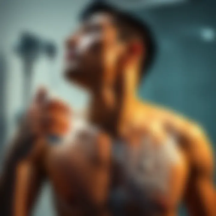 Illustration showing personal hygiene practices