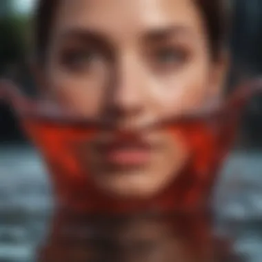 Exploring the Benefits of Red Water Infographic illustrating the benefits of red water
