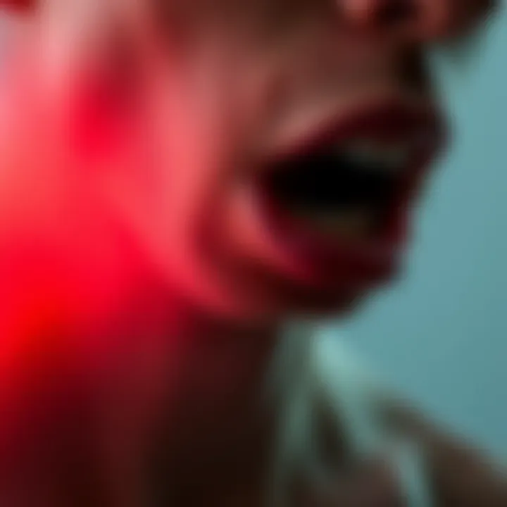 Treatment Options for Throat Discomfort Visual representation of treatment options for throat burning sensation