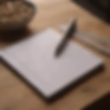 Psychological Assessment and Diagnosis A close-up of a notepad and pen, symbolizing psychological assessment