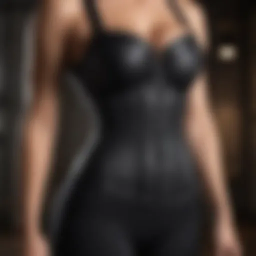 A visually appealing waist trainer showcasing its design and features