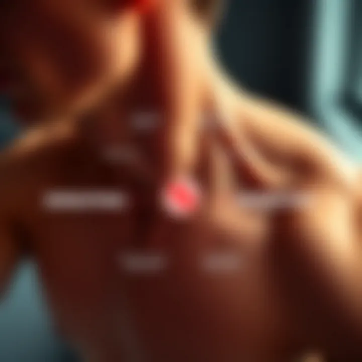 Health Conditions Related to Sweating A diagram showing various health conditions linked to excessive sweating