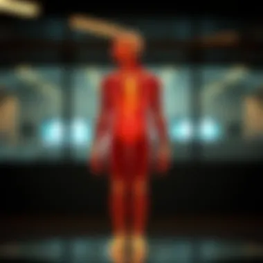 Thermoregulation Mechanisms An illustration of the human body's thermoregulation mechanisms