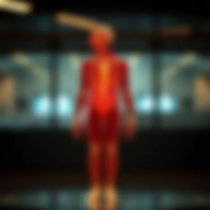 Thermoregulation Mechanisms An illustration of the human body's thermoregulation mechanisms