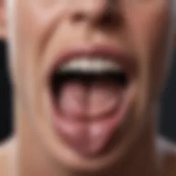 Anatomy of the healthy tongue