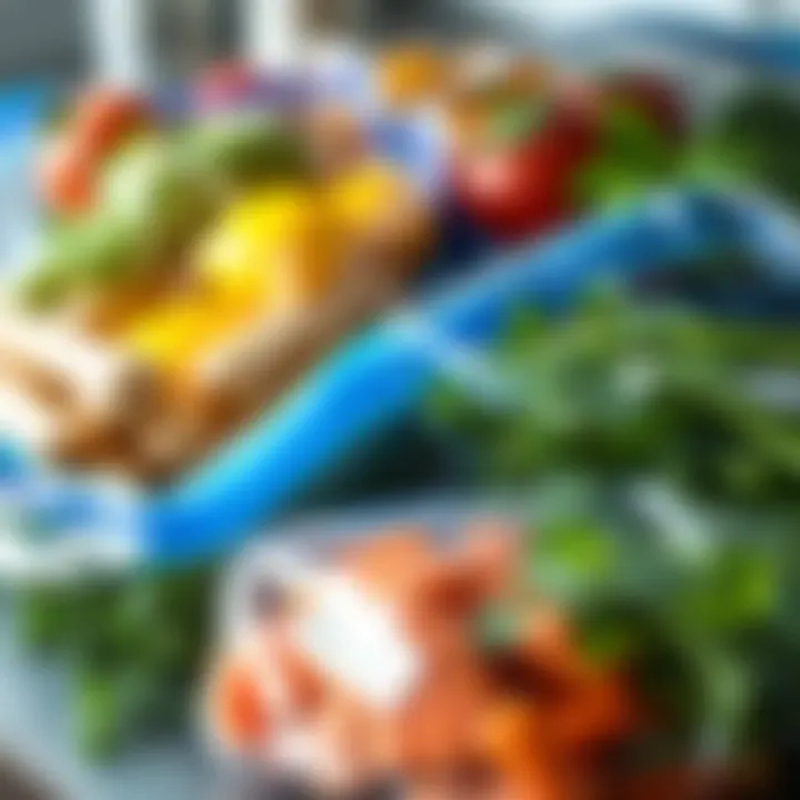 Vacuum-Sealed Fresh Ingredients Fresh ingredients being stored in vacuum-sealed bags.