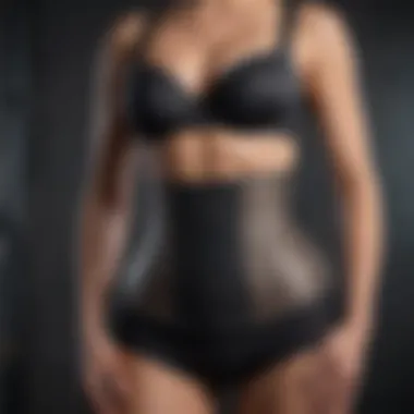 Visual comparison of waist trainers and alternative body shaping methods