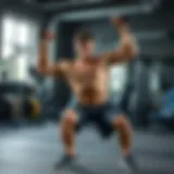 Dynamic weight training for abdominal strength