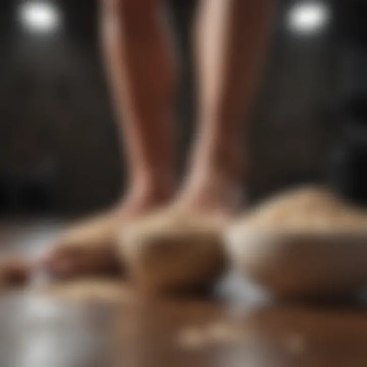 Visual representation of health benefits of casein