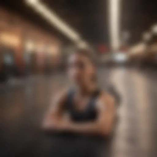 Visualization of workout tracking statistics