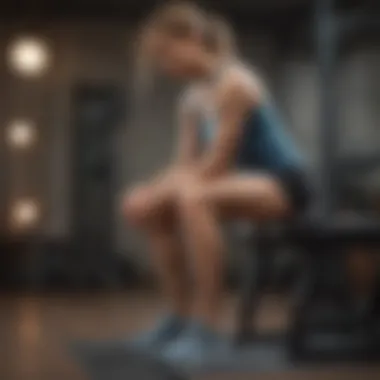 Proper Posture During Knee Workouts A detailed visual guide on proper posture during knee workouts