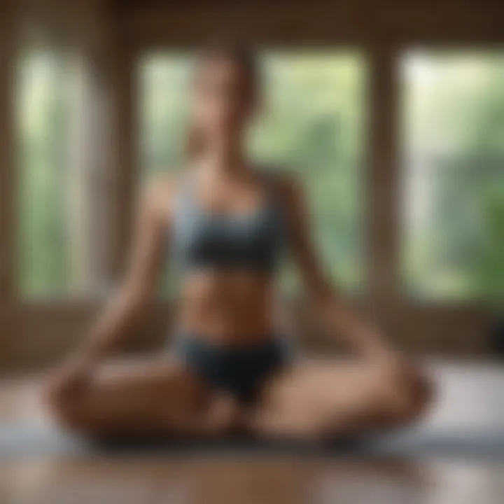Yoga pose promoting spinal flexibility